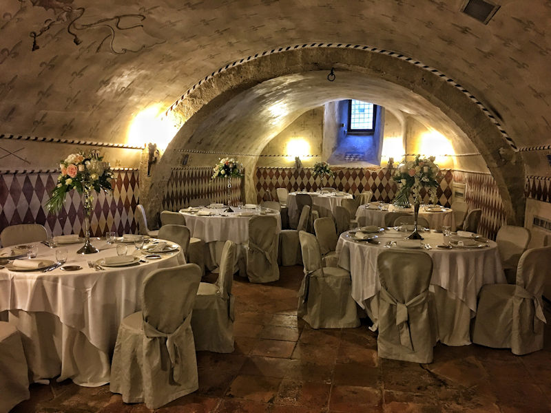 pranzo castello della sabina